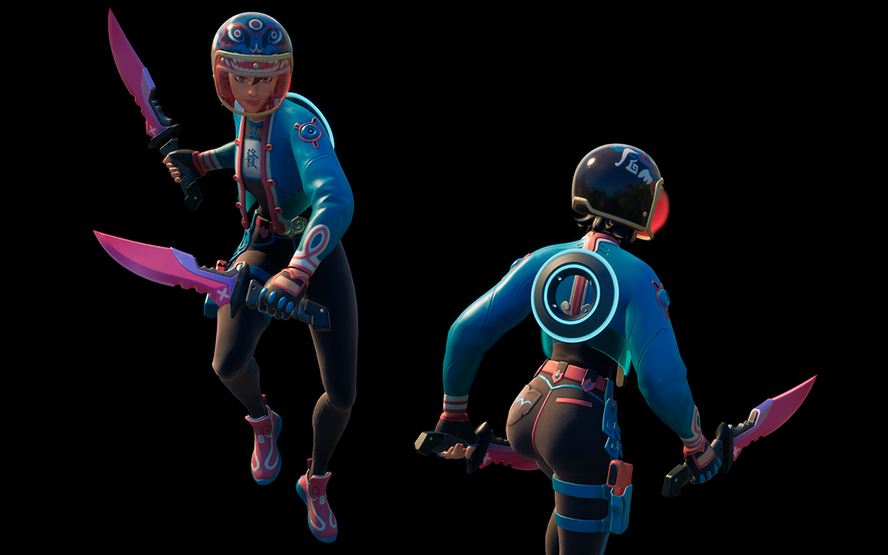 Jade Racer Fortnite Wallpapers