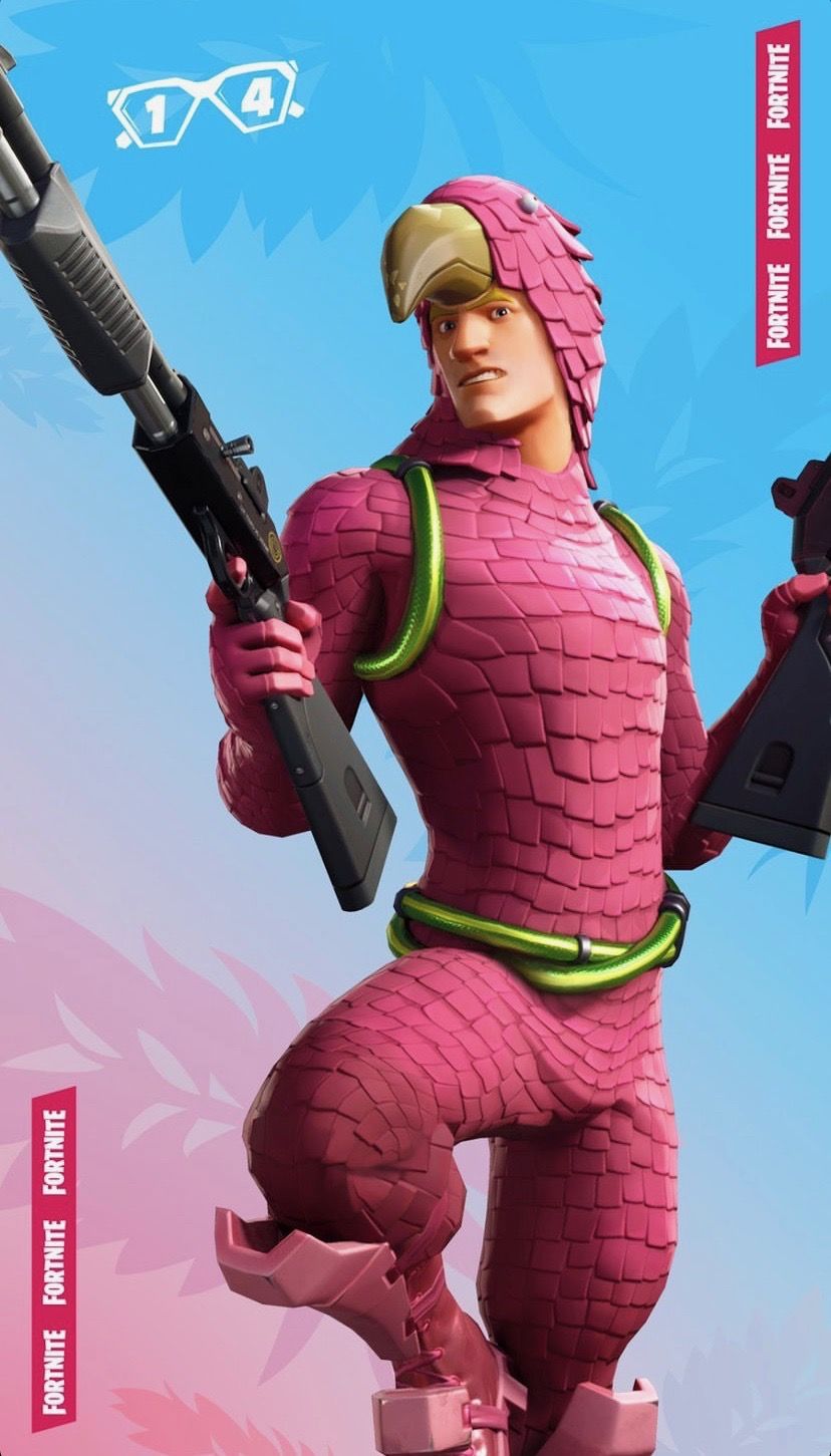 King Flamingo Fortnite Wallpapers