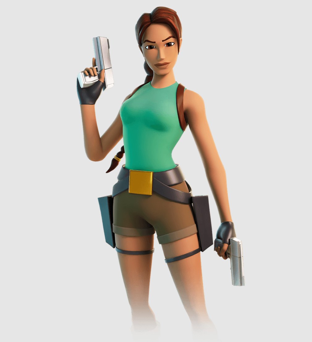 Lara Croft Fortnite Wallpapers