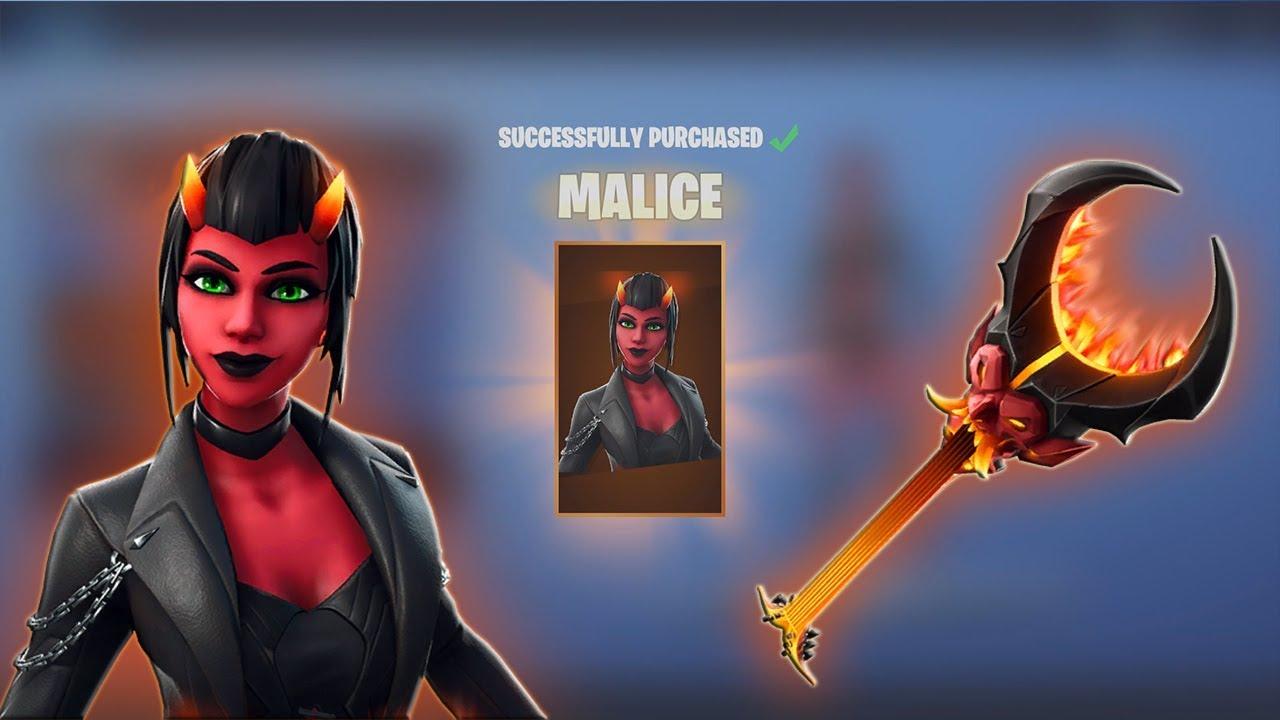 Malice Fortnite Wallpapers