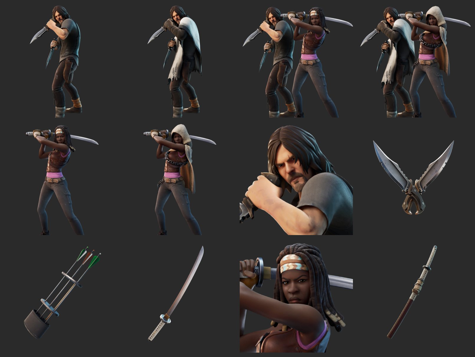 Michonne Fortnite Wallpapers