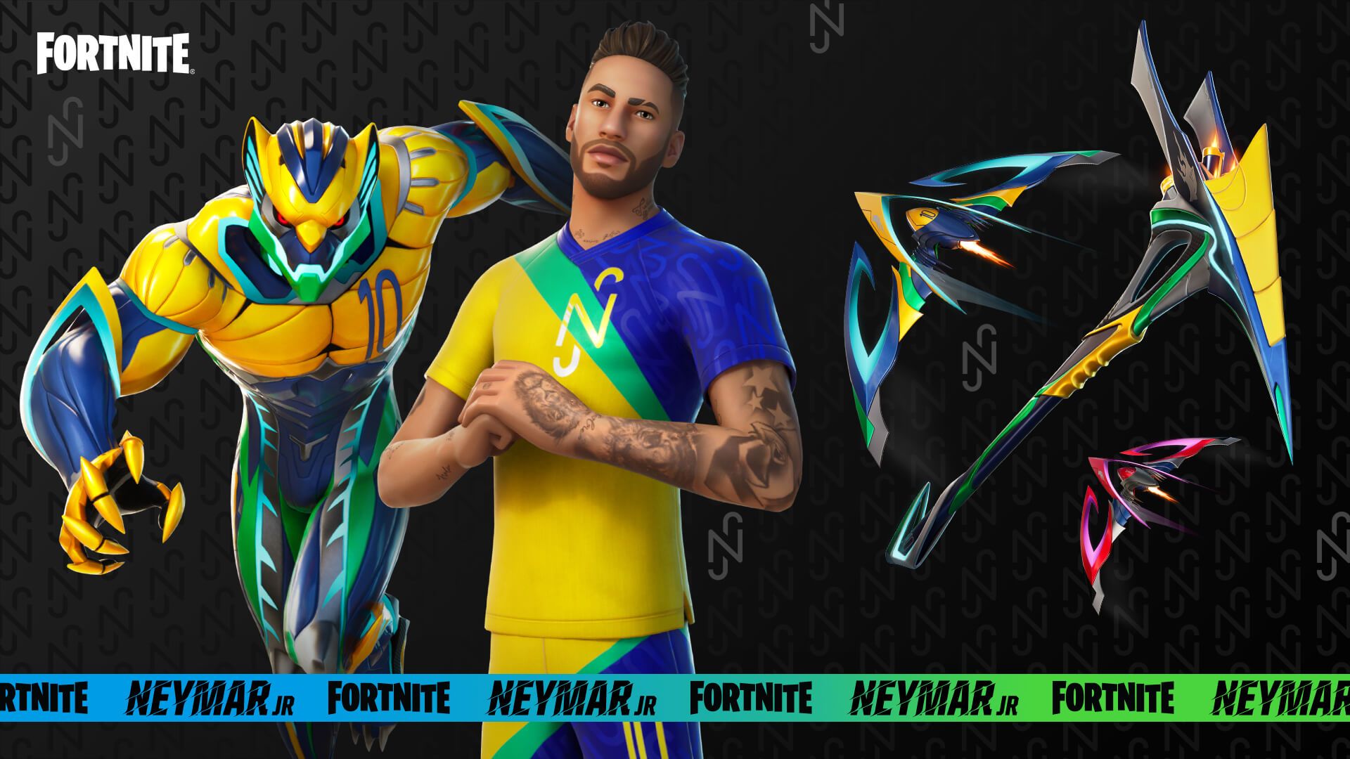 Neymar Jr Fortnite Wallpapers