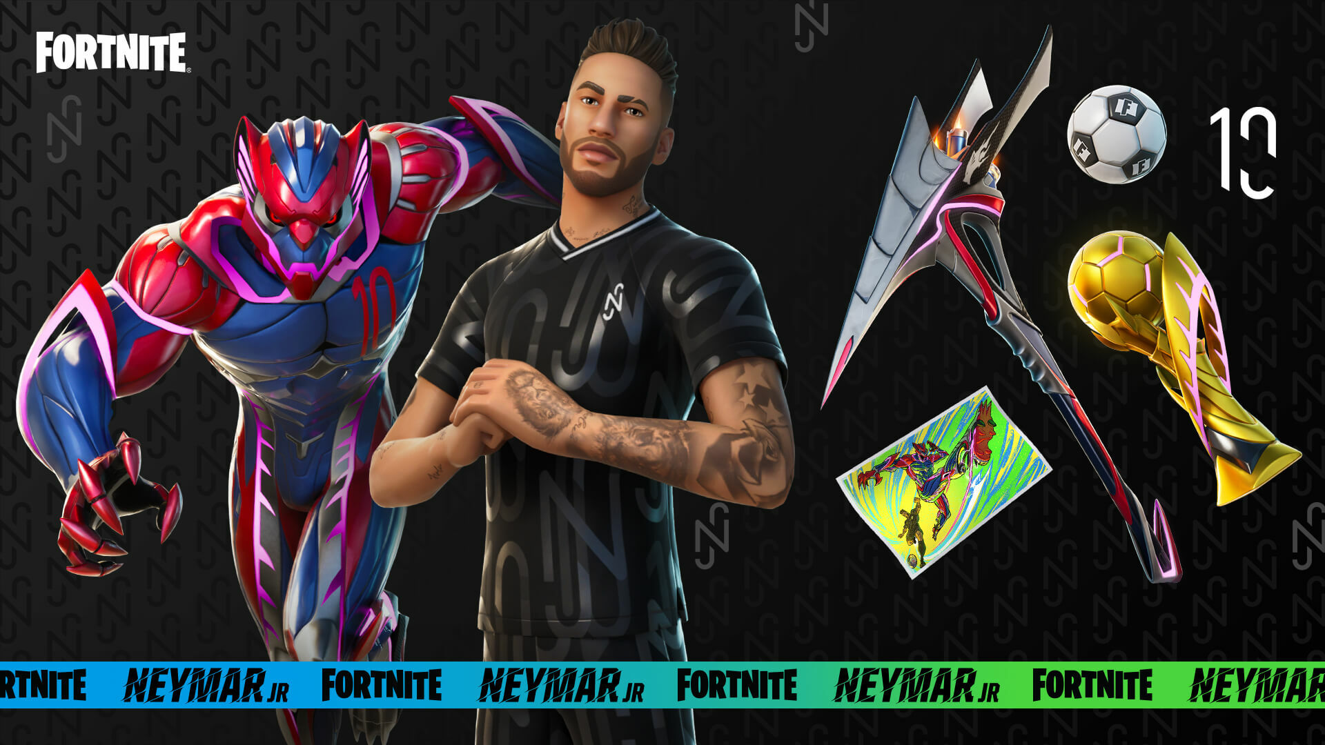 Neymar Jr Fortnite Wallpapers