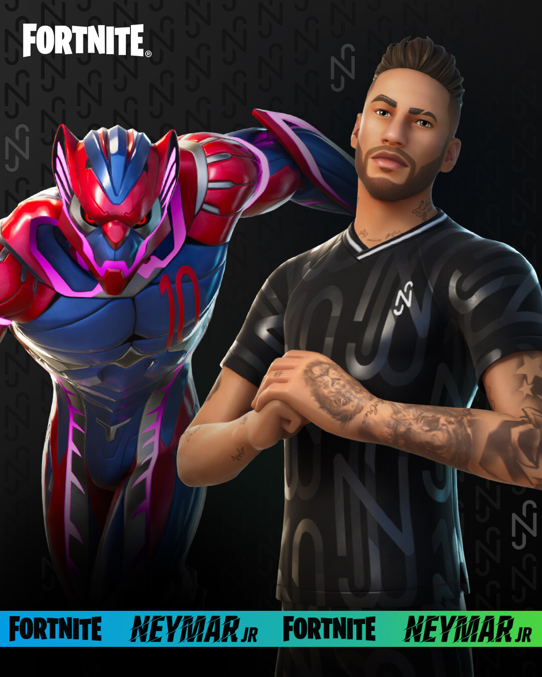 Neymar Jr Fortnite Wallpapers