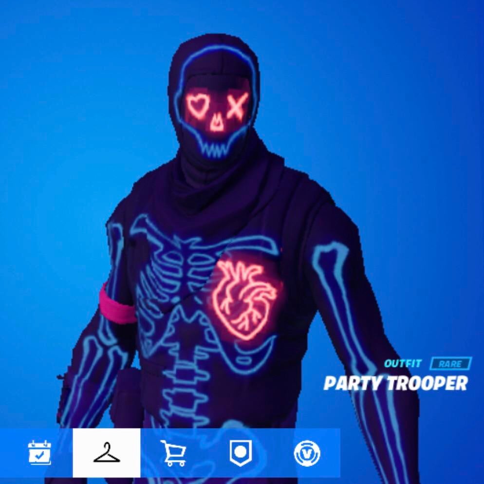 Party Trooper Fortnite Wallpapers