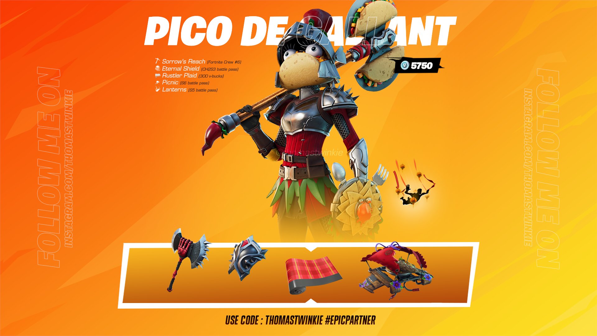 Pico De Gallant Fortnite Wallpapers