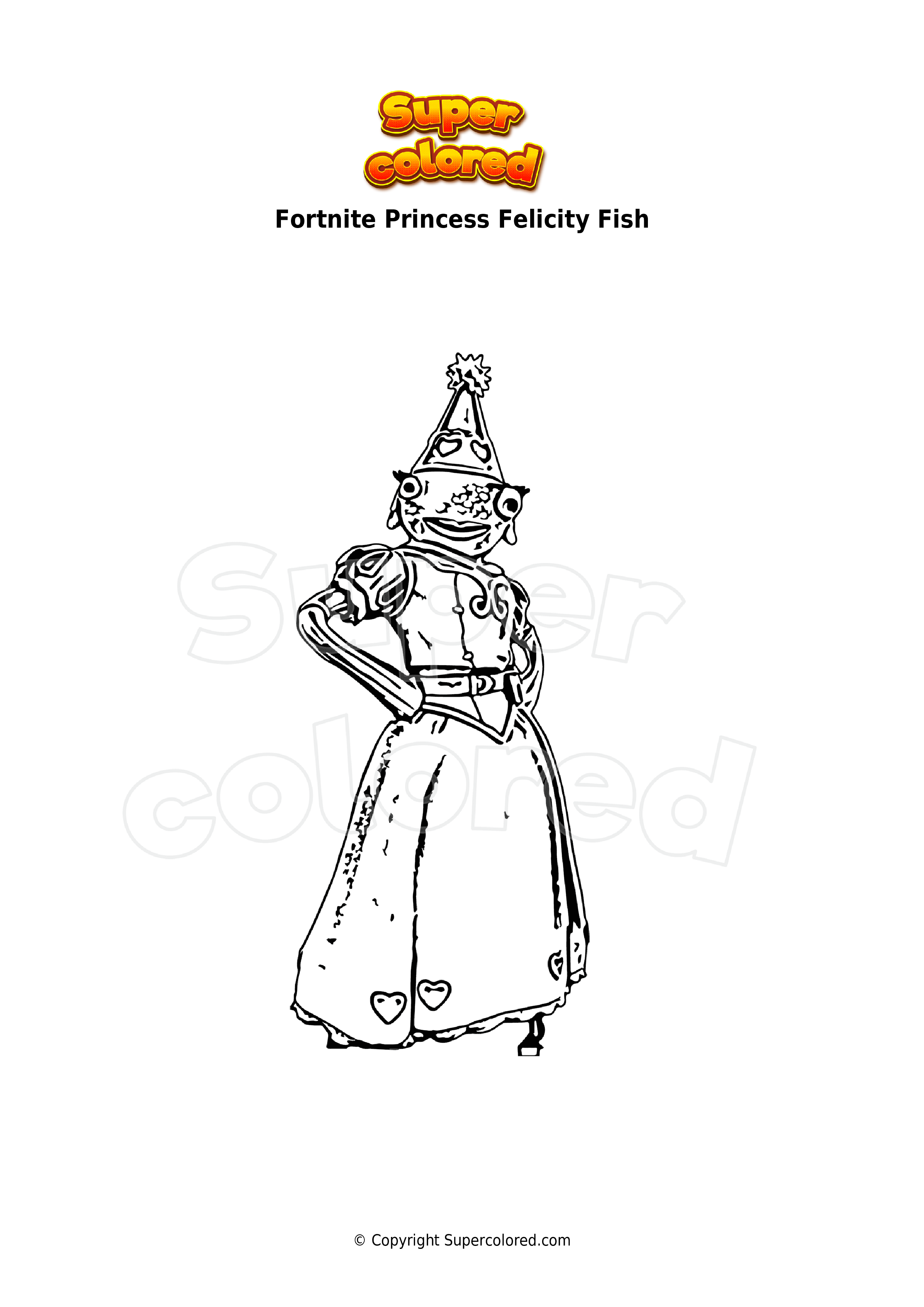 Princess Felicity Fish Fortnite Wallpapers