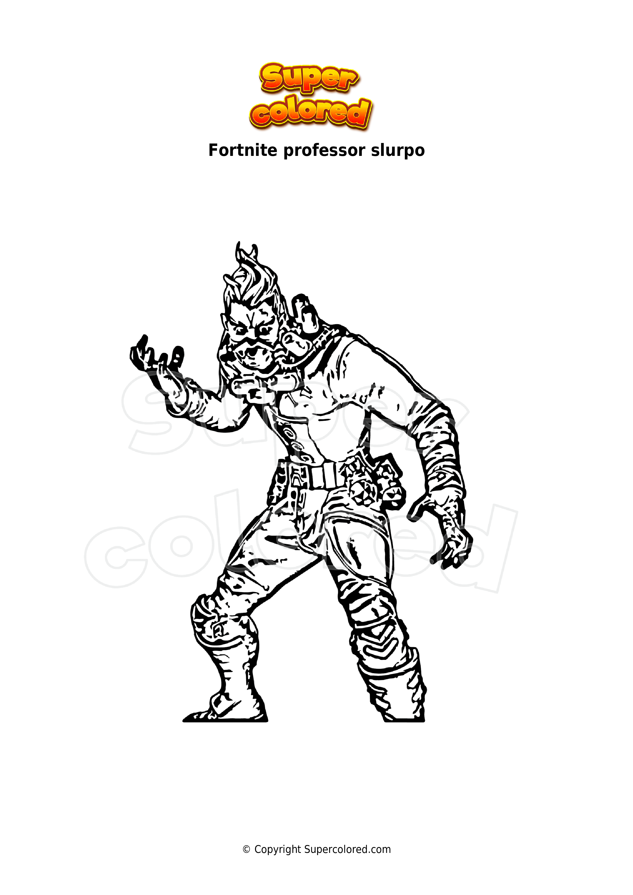 Professor Slurpo Fortnite Wallpapers