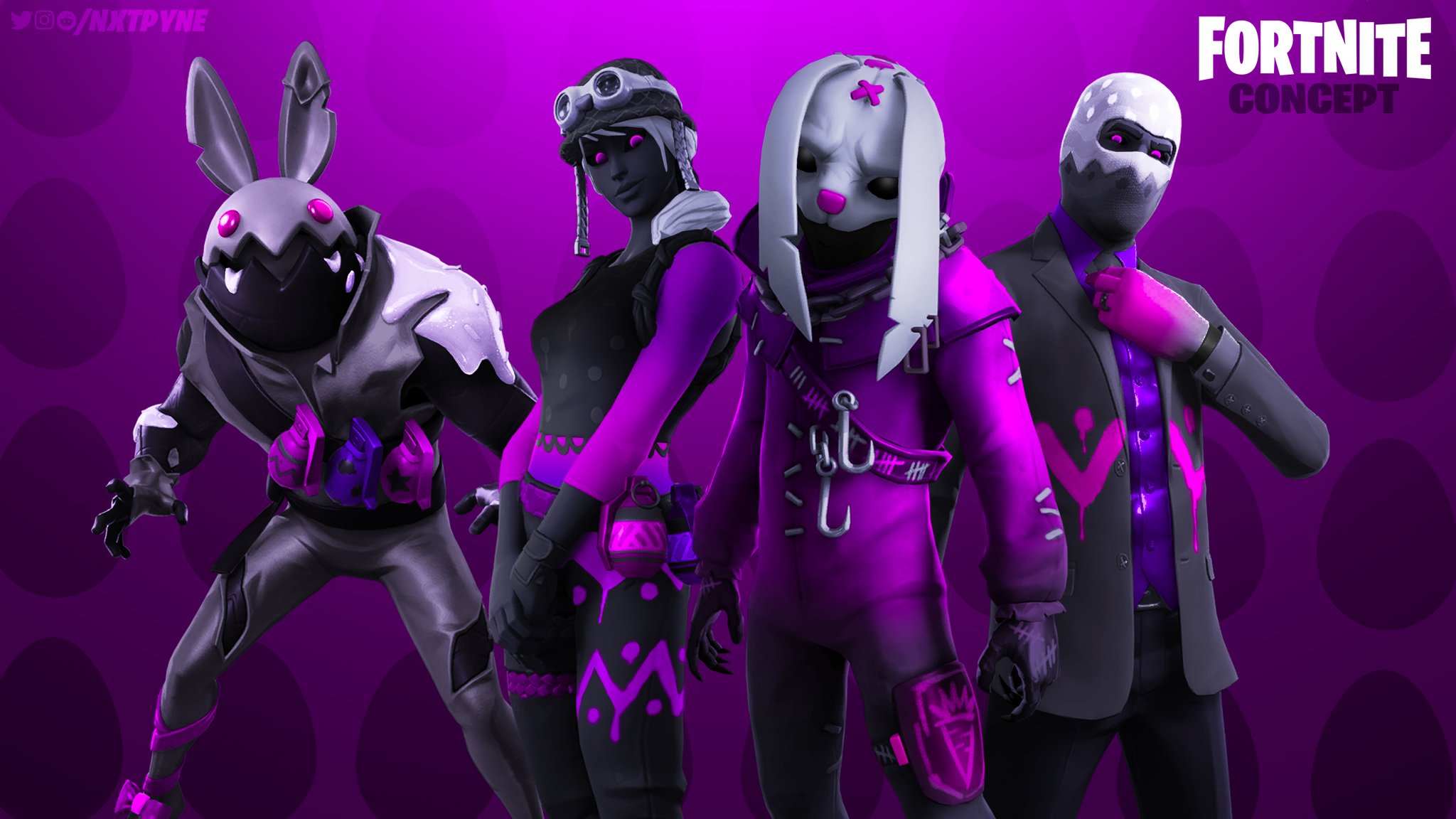 Rabbit Raider Fortnite Wallpapers