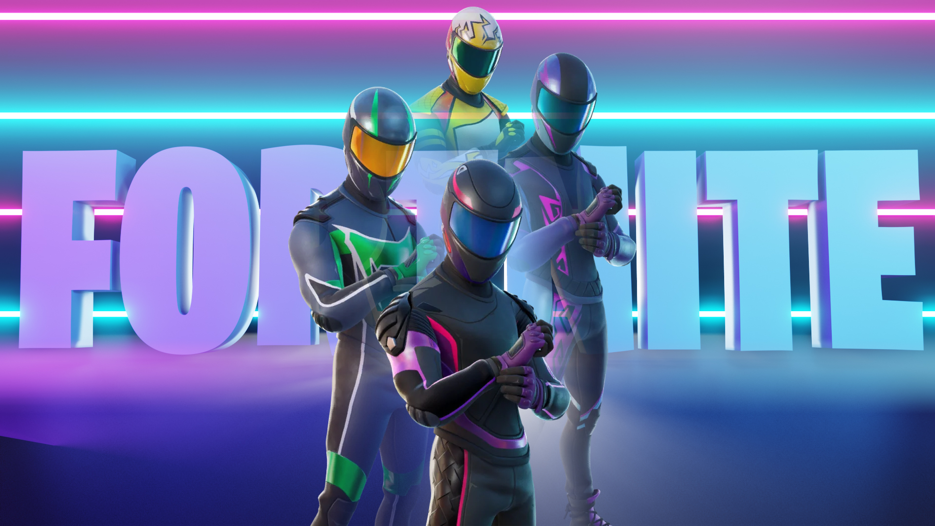 Rainbow Racer Fortnite Wallpapers