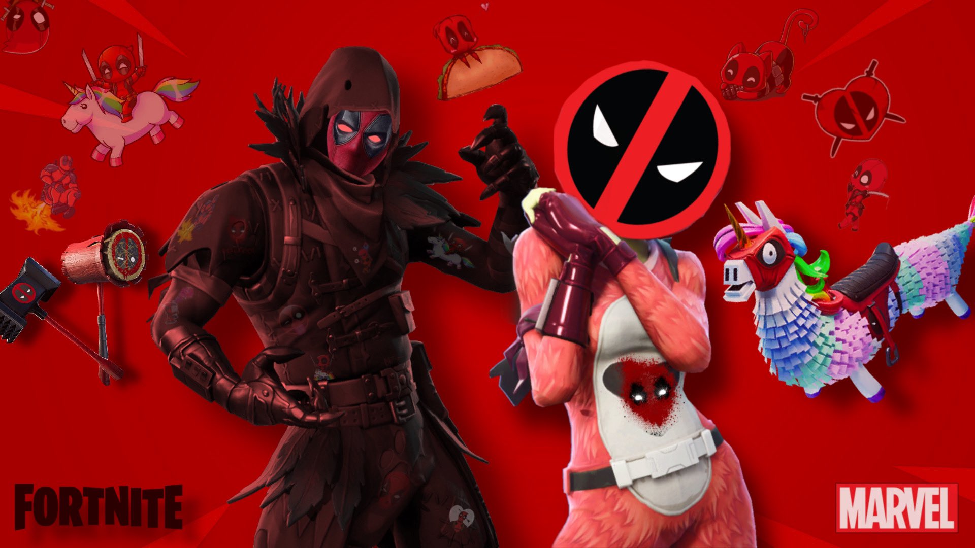 Ravenpool Fortnite Wallpapers