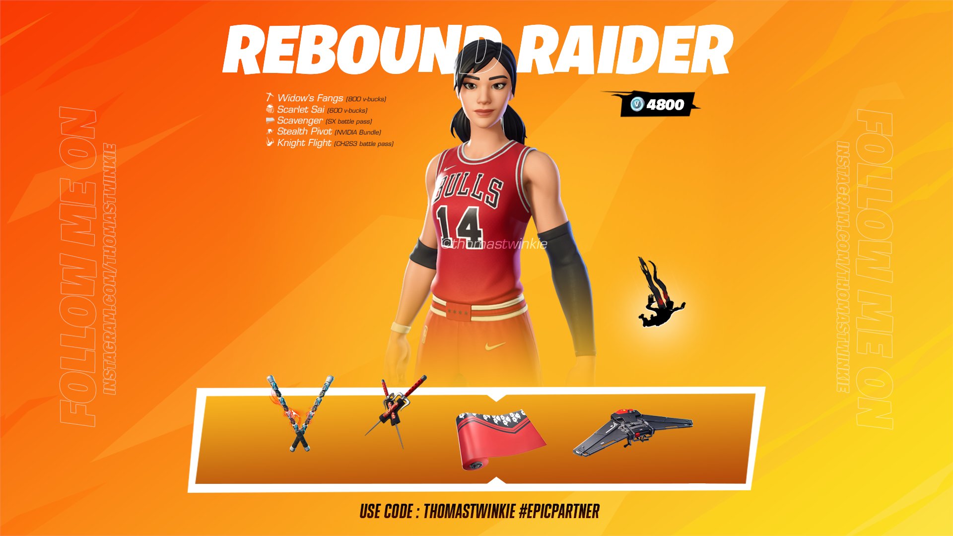 Rebound Raider Fortnite Wallpapers