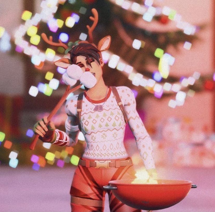 Red Nosed Raider Fortnite Wallpapers