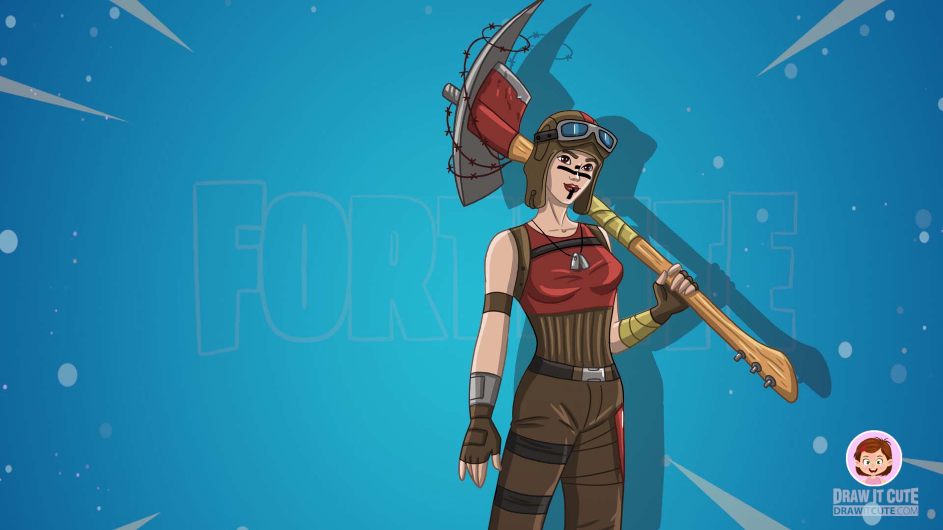 Red Zone Renegade Fortnite Wallpapers