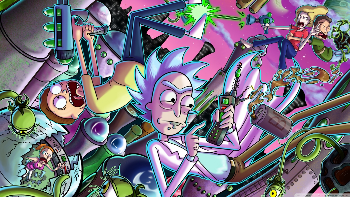 Rick Sanchez Fortnite Wallpapers