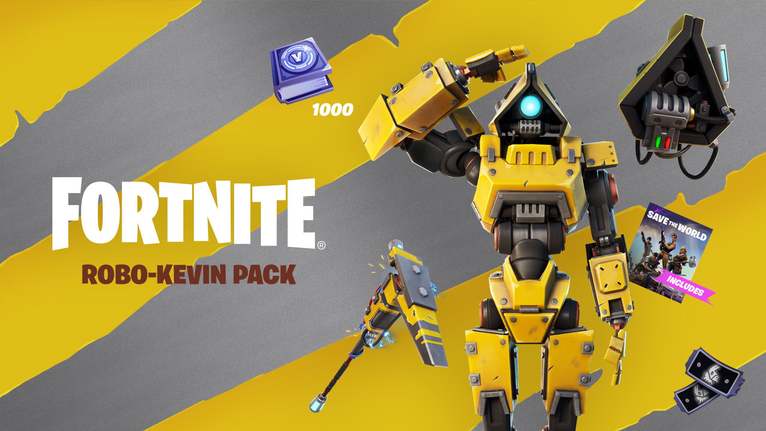 Robo-Kevin Fortnite Wallpapers