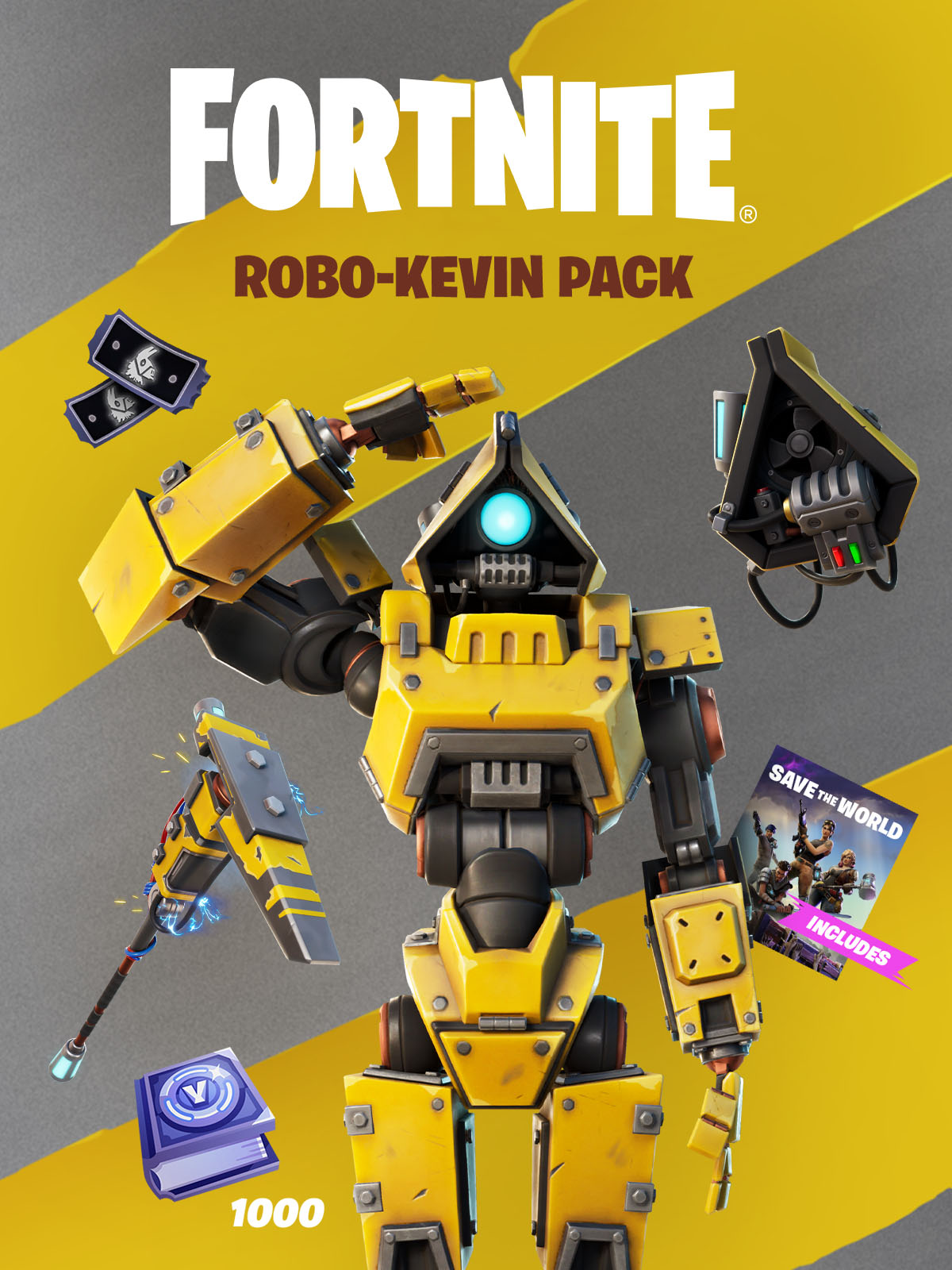 Robo-Kevin Fortnite Wallpapers