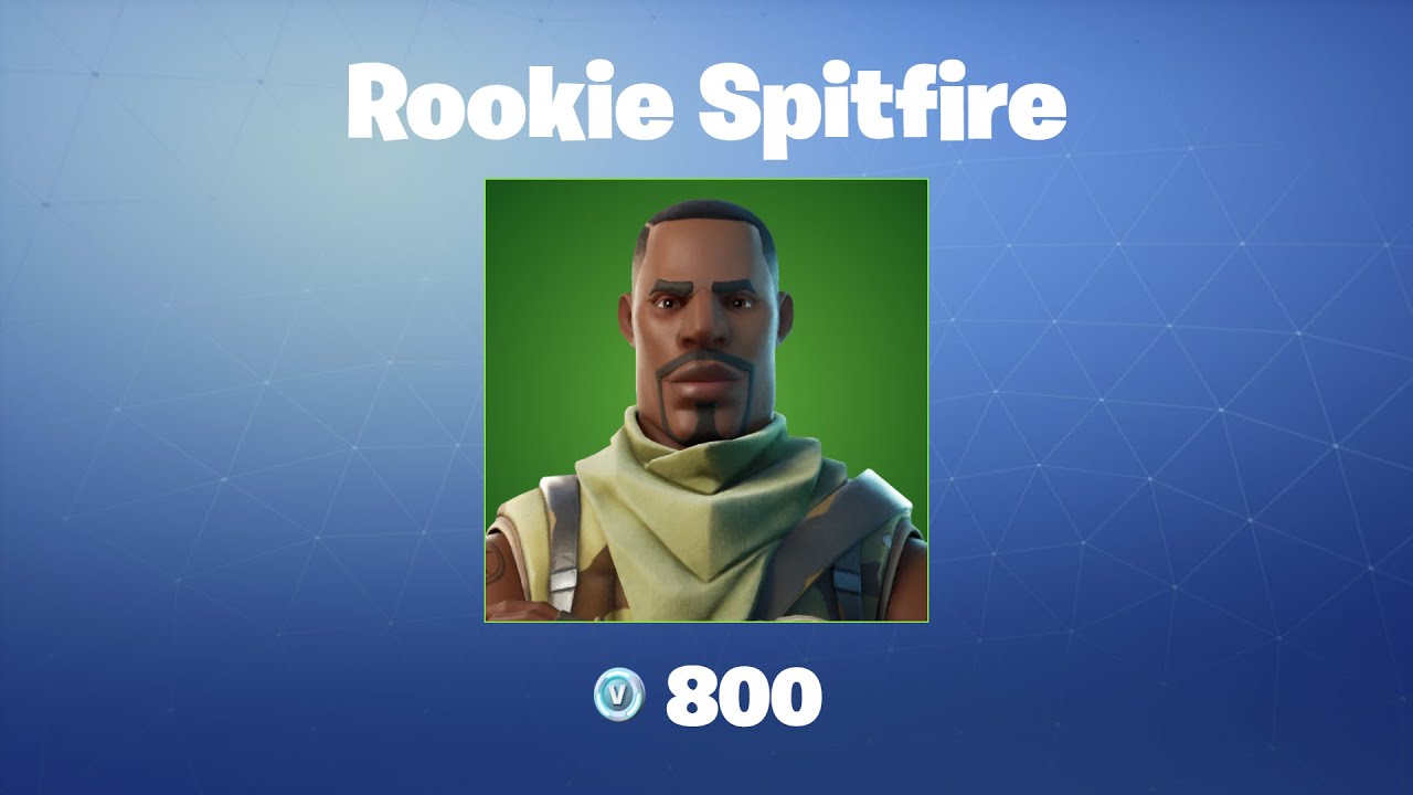 Rookie Spitfire Fortnite Wallpapers