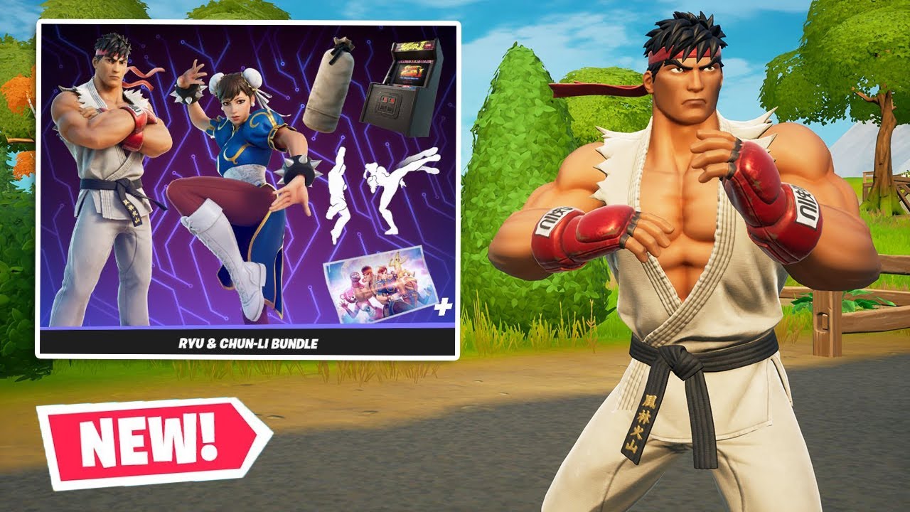 Ryu Fortnite Wallpapers