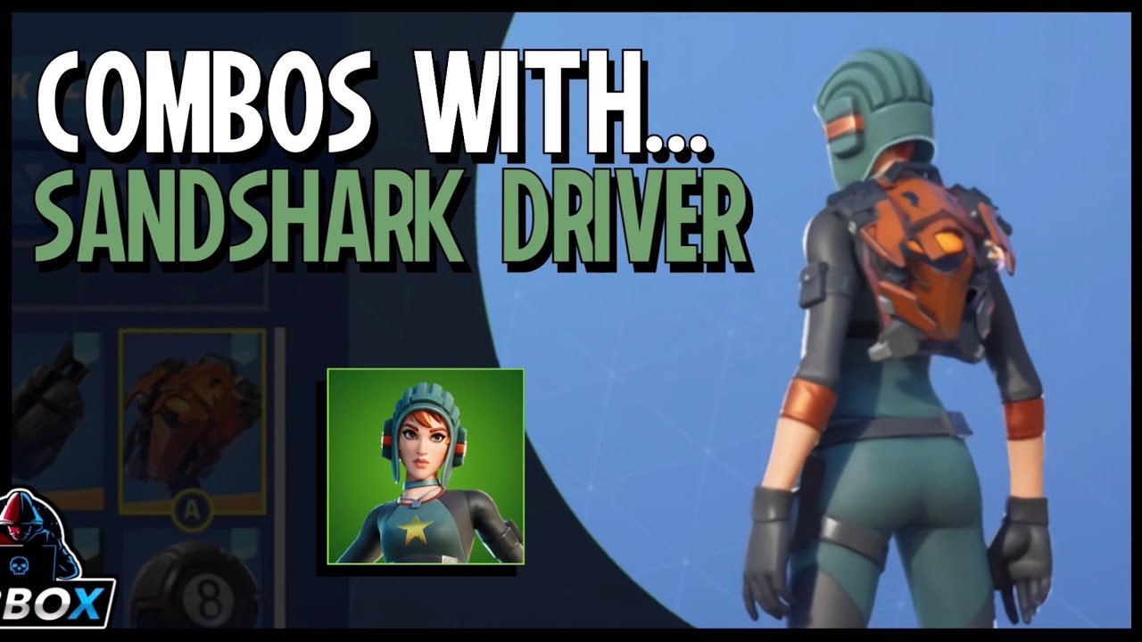 Sandshark Driver Fortnite Wallpapers