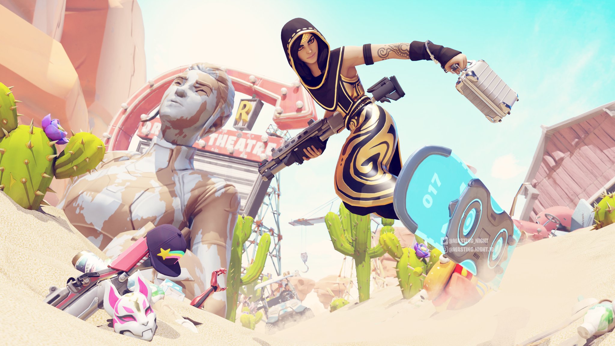 Sandstorm Fortnite Wallpapers