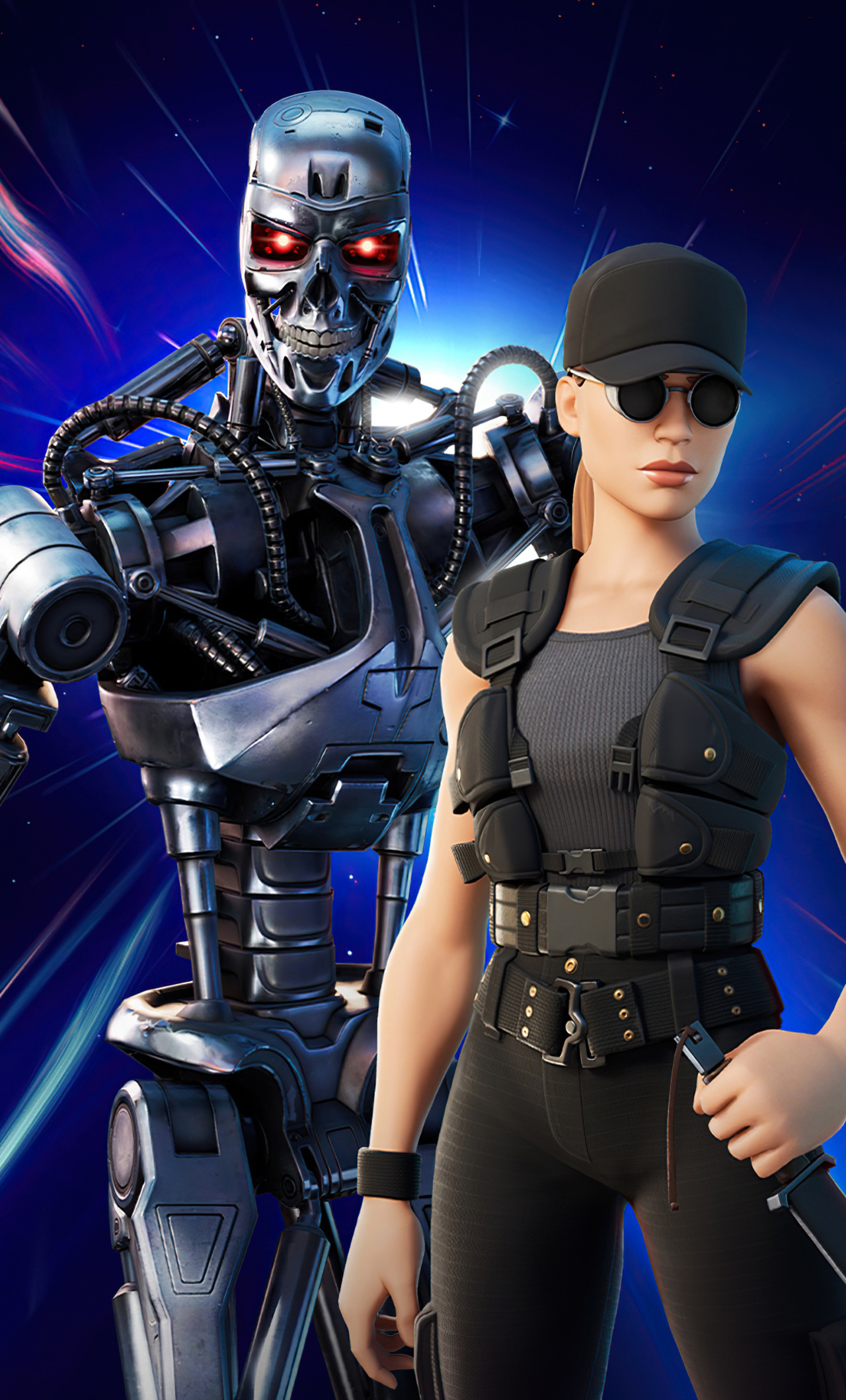 Sarah Connor Fortnite Wallpapers