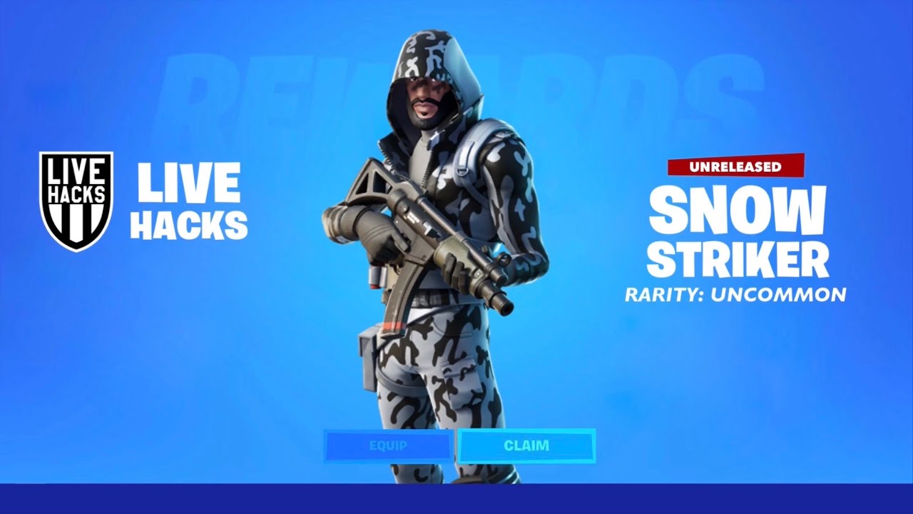 Snow Striker Fortnite Wallpapers