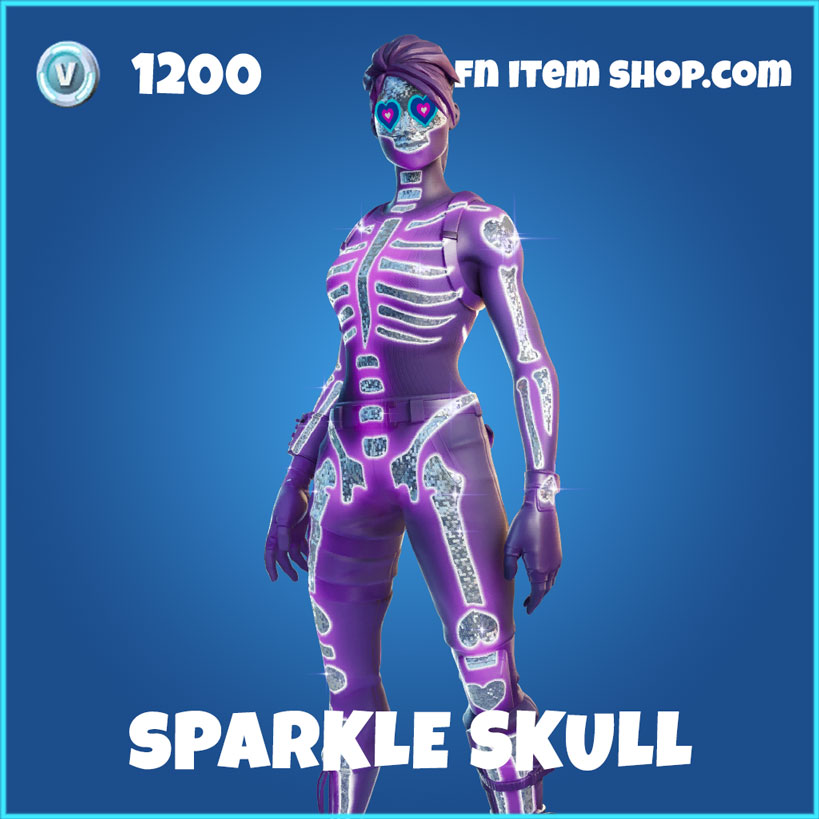 Sparkle Skull Fortnite Wallpapers