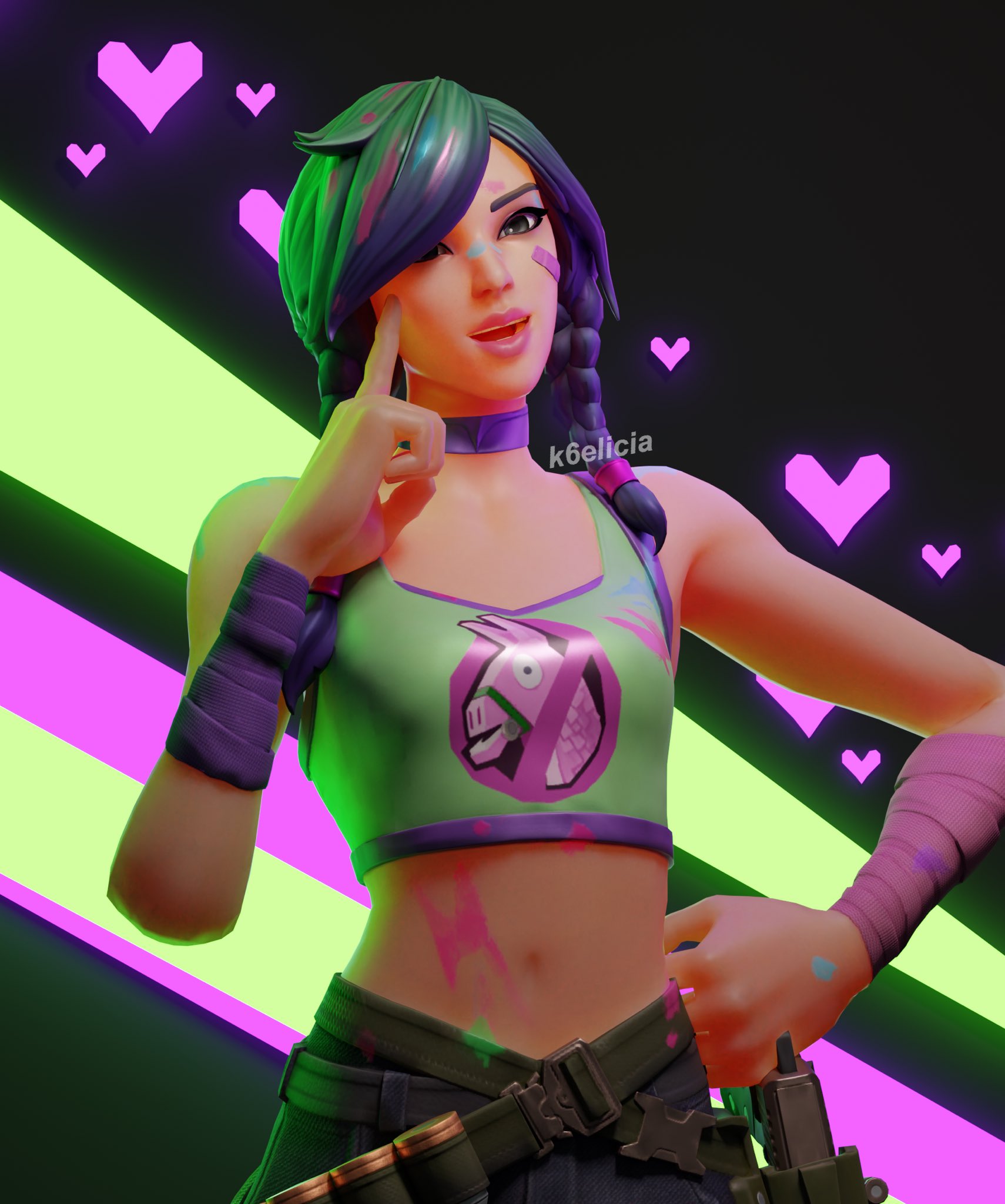 Splatterella Fortnite Wallpapers