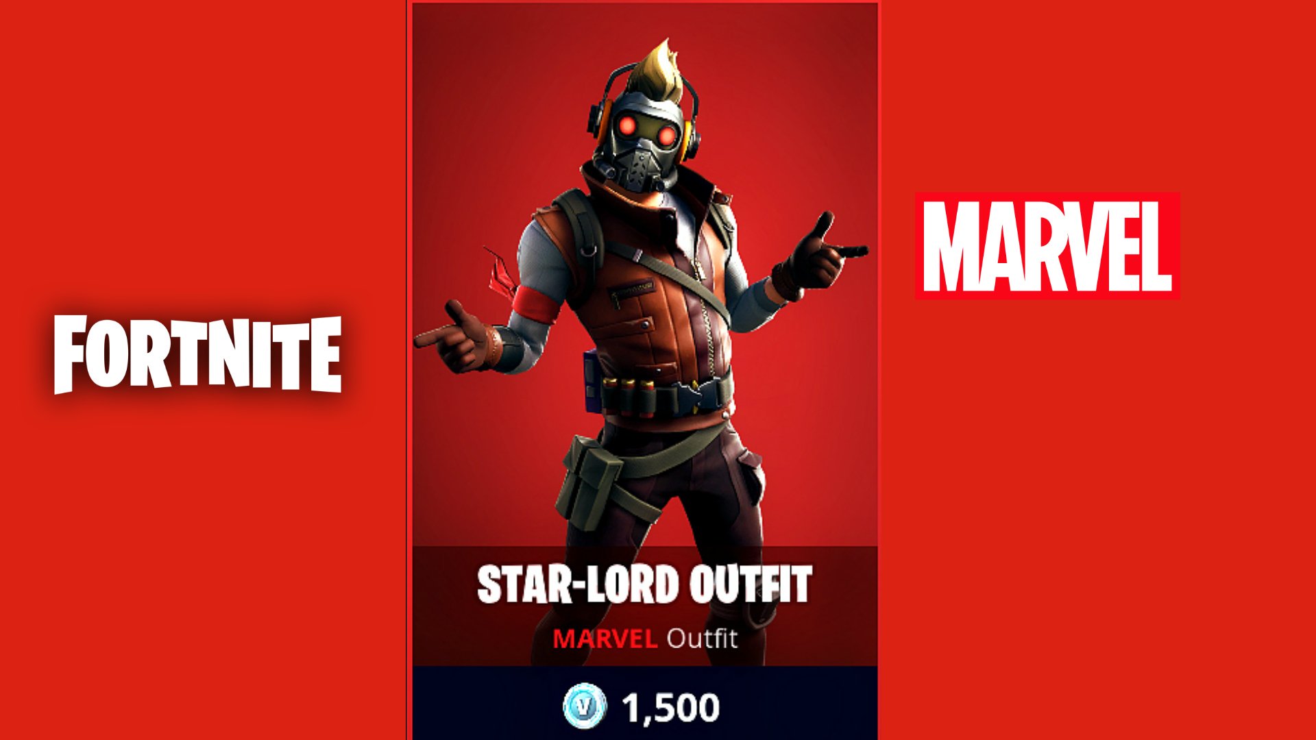 Star-Lord Outfit Fortnite Wallpapers