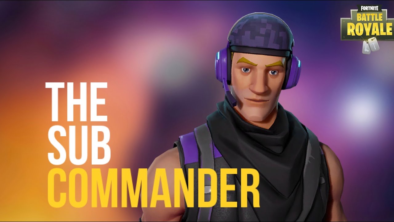 Sub Commander Fortnite Wallpapers