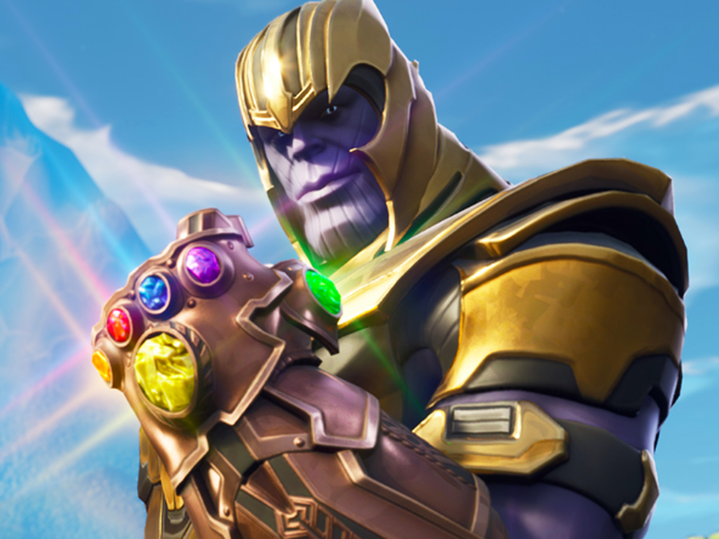 Thanos The Mad Titan Fortnite Wallpapers