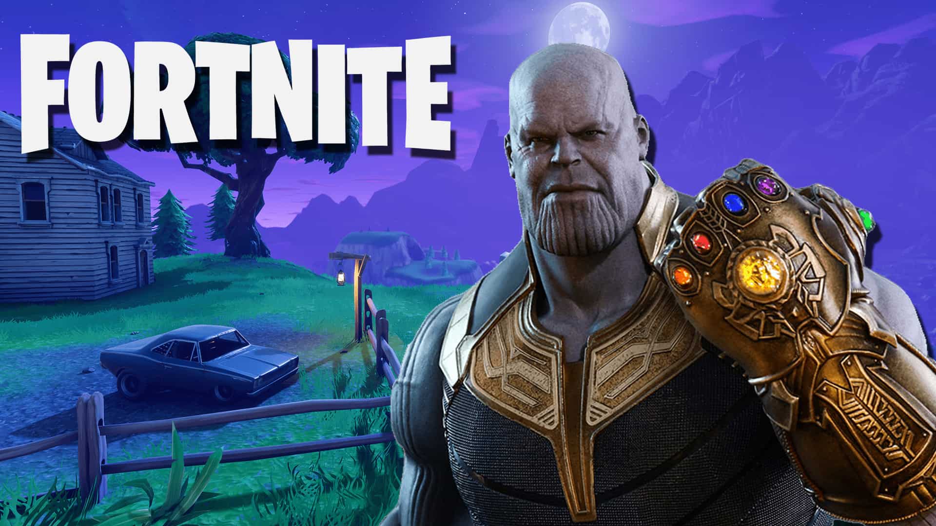 Thanos The Mad Titan Fortnite Wallpapers