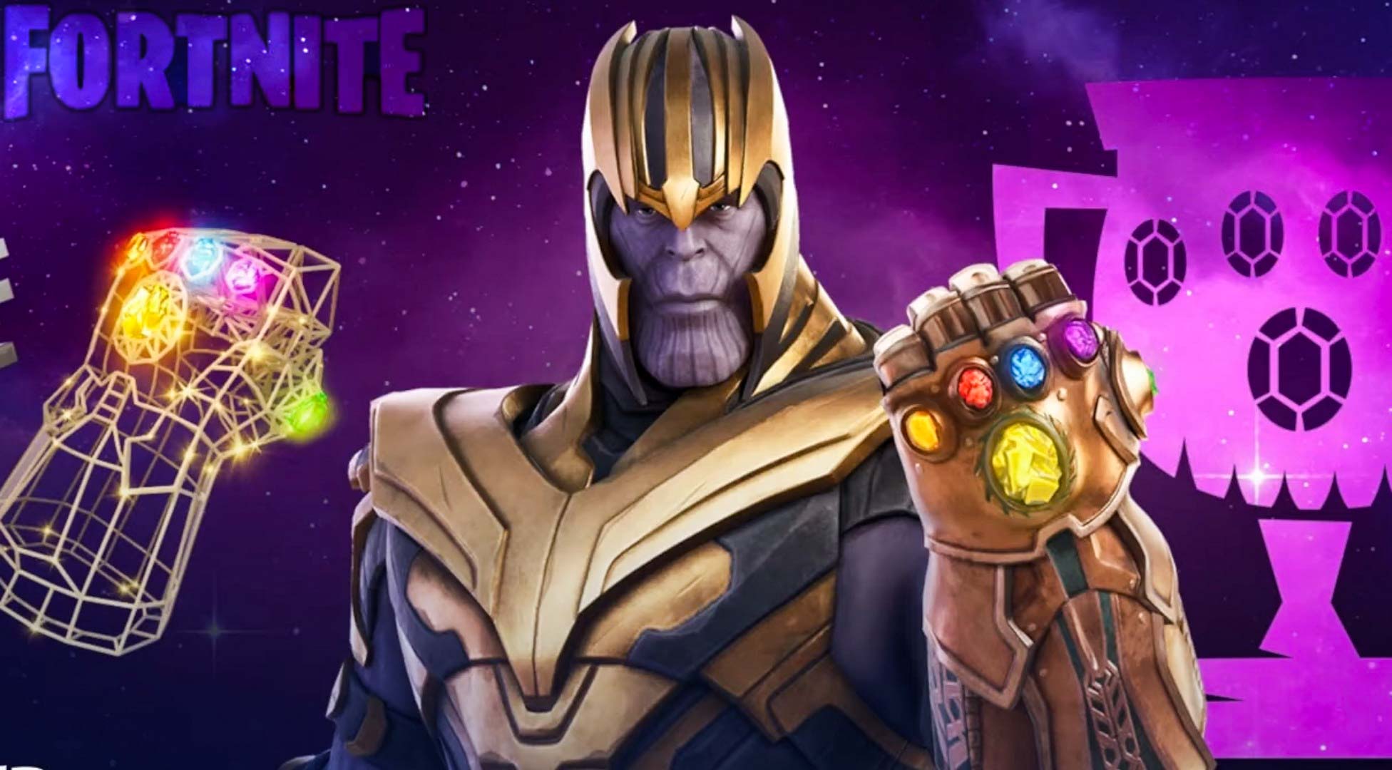 Thanos The Mad Titan Fortnite Wallpapers