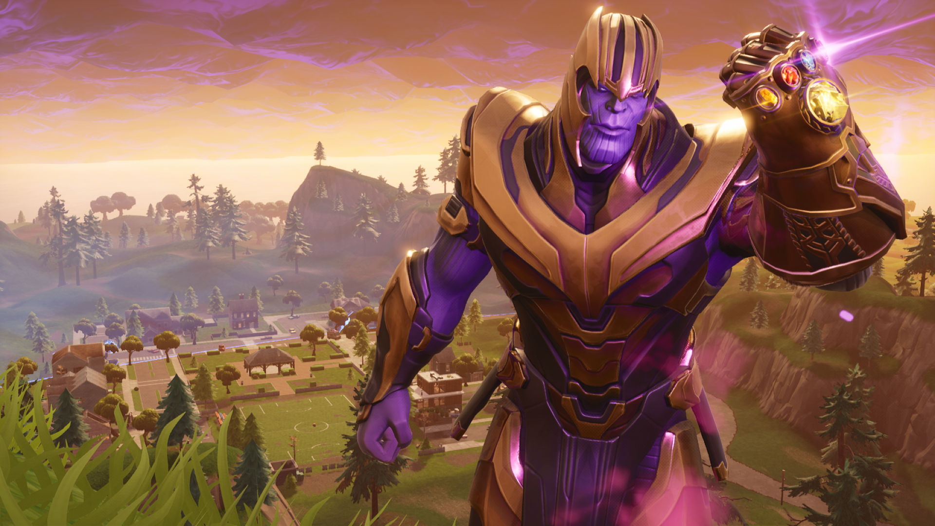 Thanos The Mad Titan Fortnite Wallpapers