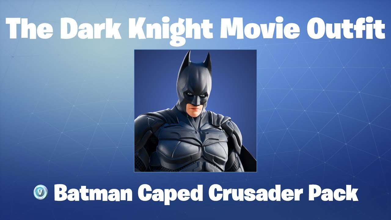 The Dark Knight Movie Outfit Fortnite Wallpapers