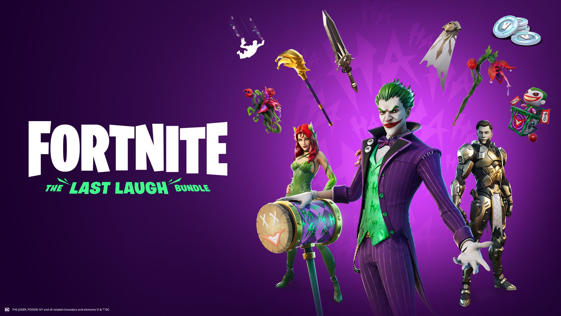 The Joker Fortnite Wallpapers