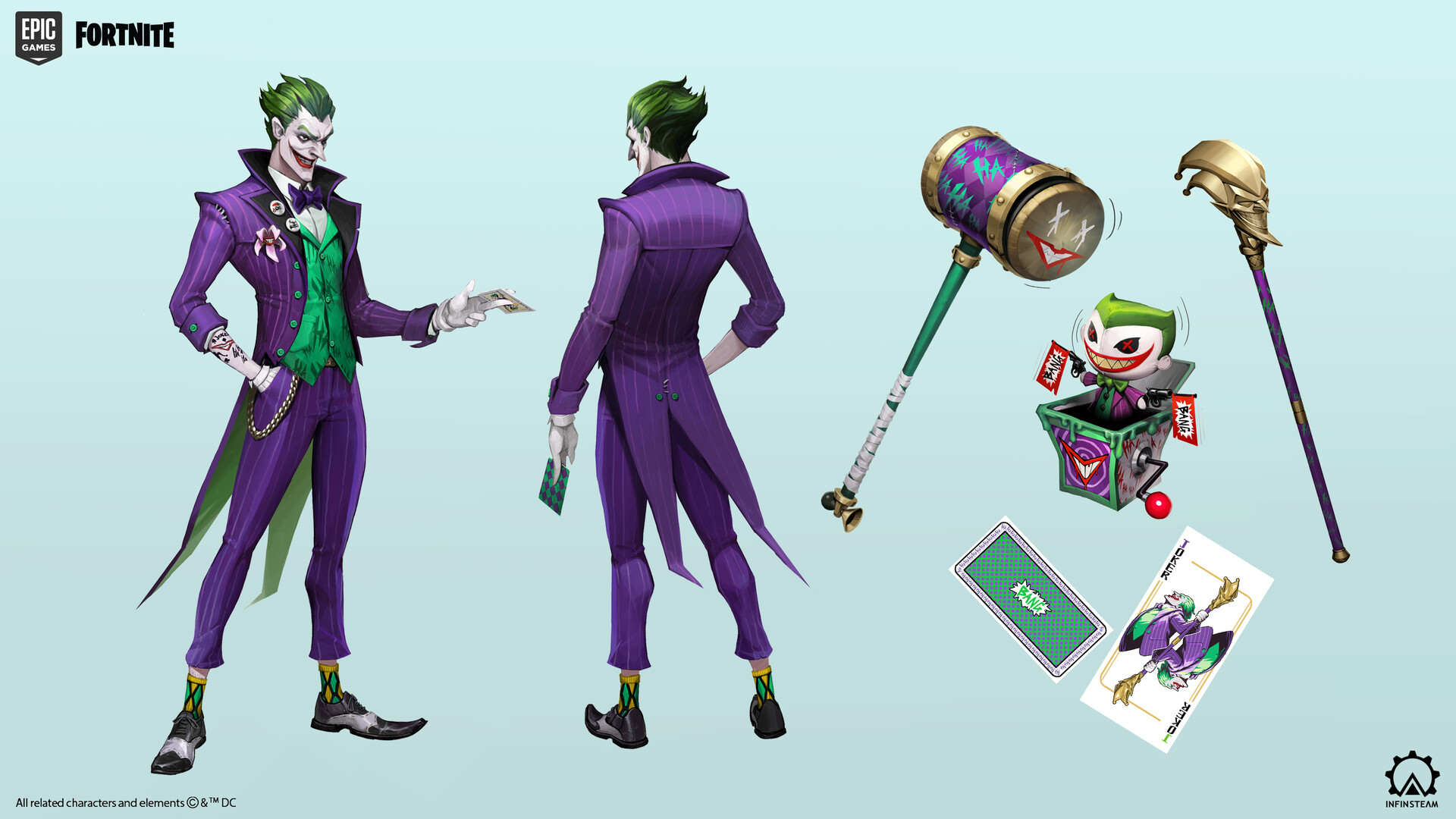 The Joker Fortnite Wallpapers