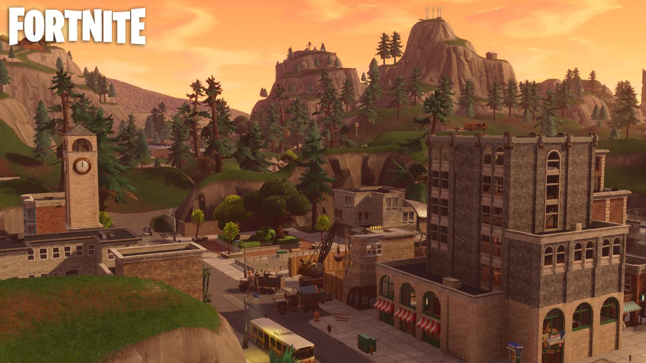 Tilted Towers Fortnite Wallpapers