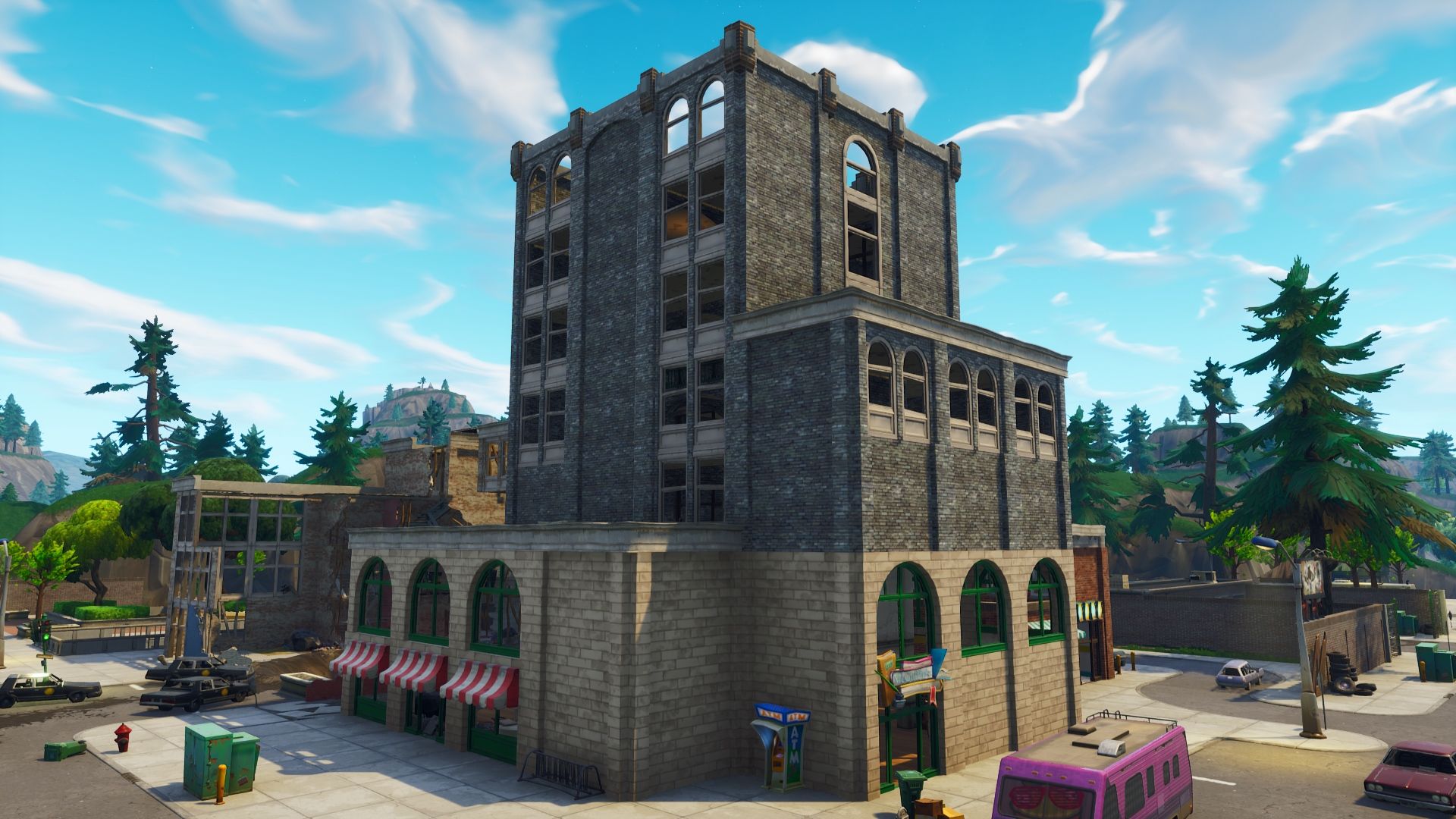 Tilted Towers Fortnite Wallpapers