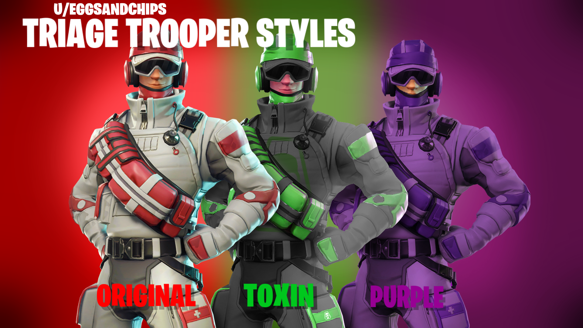 Triage Trooper Fortnite Wallpapers