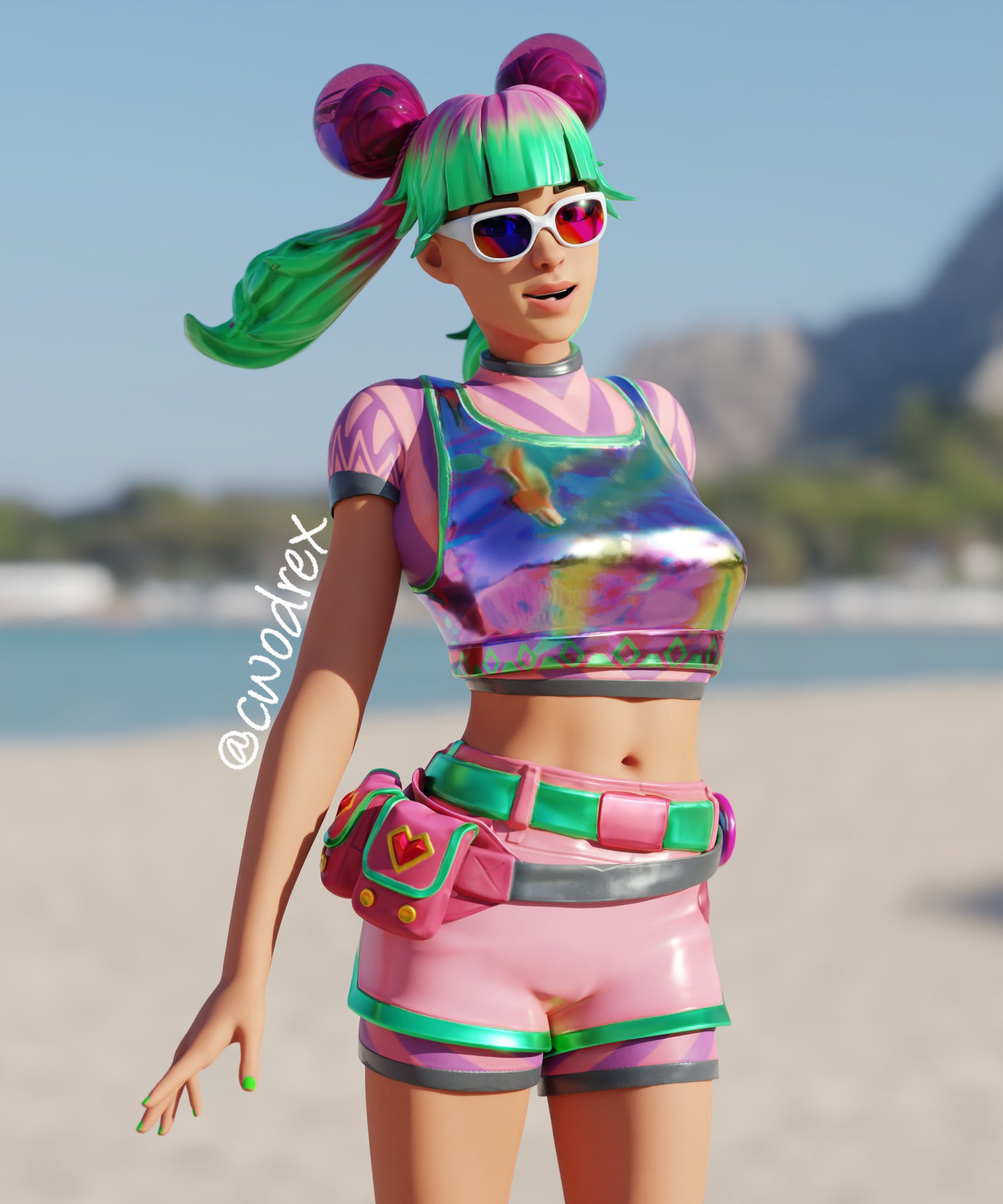 Tropical Punch Zoey Fortnite Wallpapers