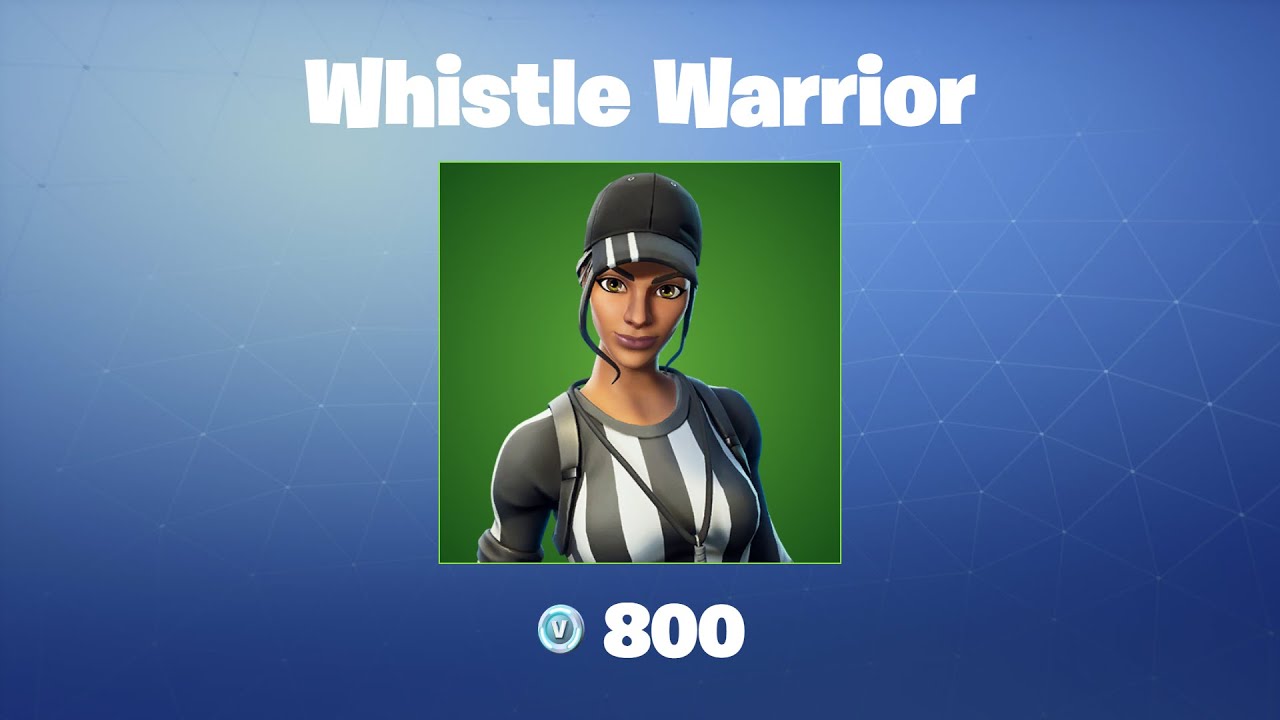 Whistle Warrior Fortnite Wallpapers