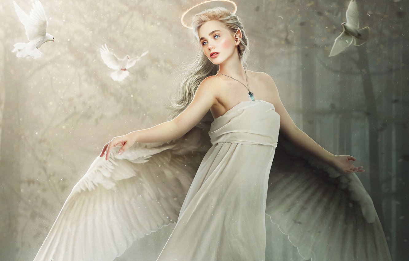 Beautiful Angel Girl Wallpapers