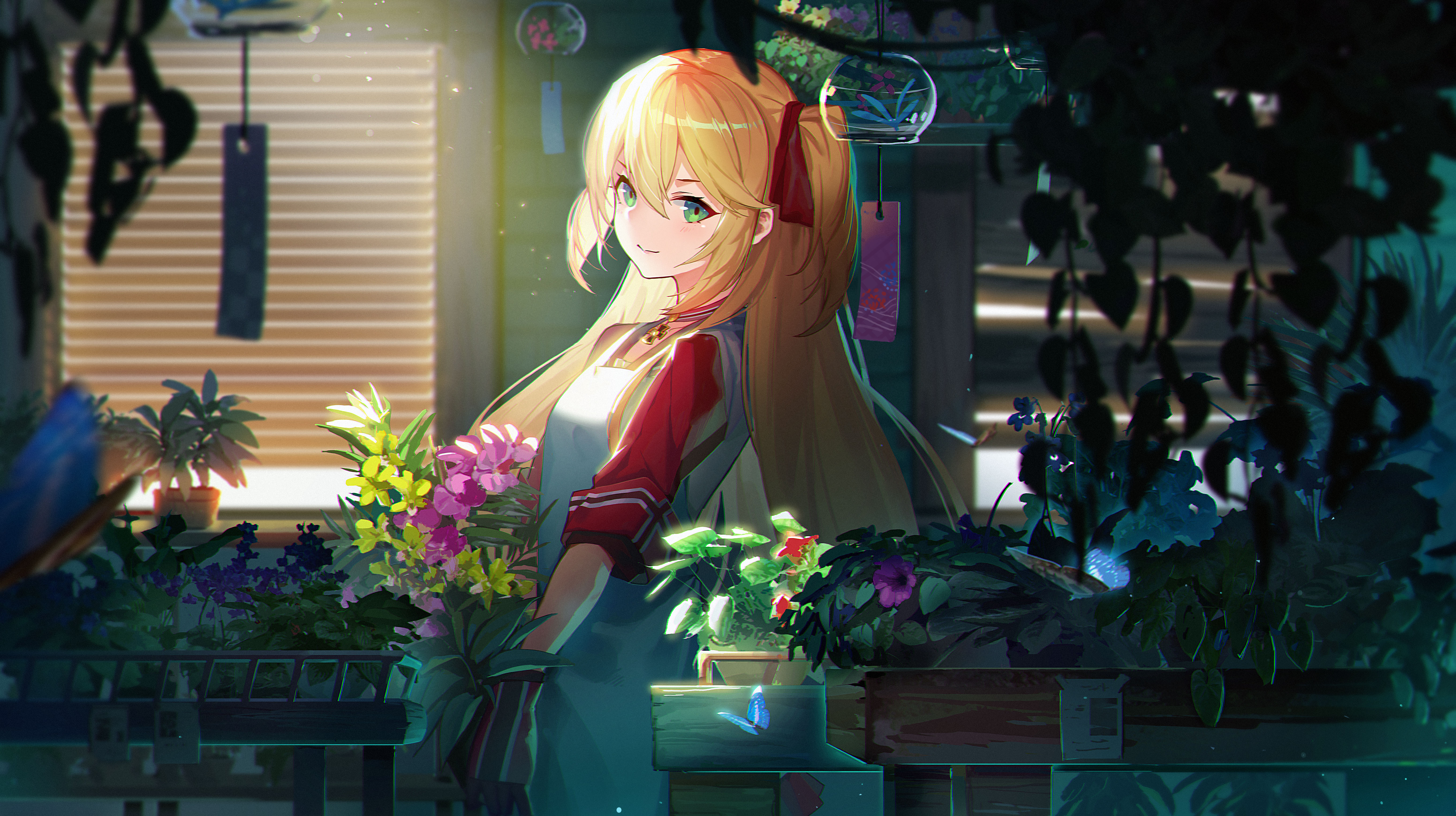 Beautiful Anime Flower Wallpapers