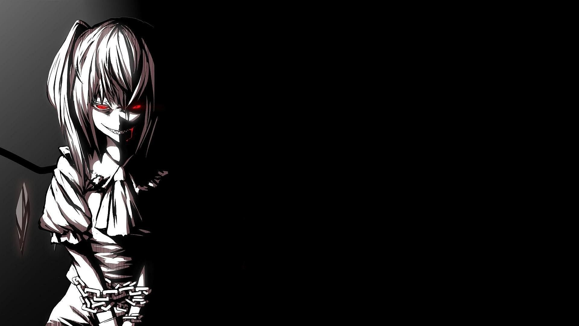 Beautiful Anime Girl BlackWallpapers