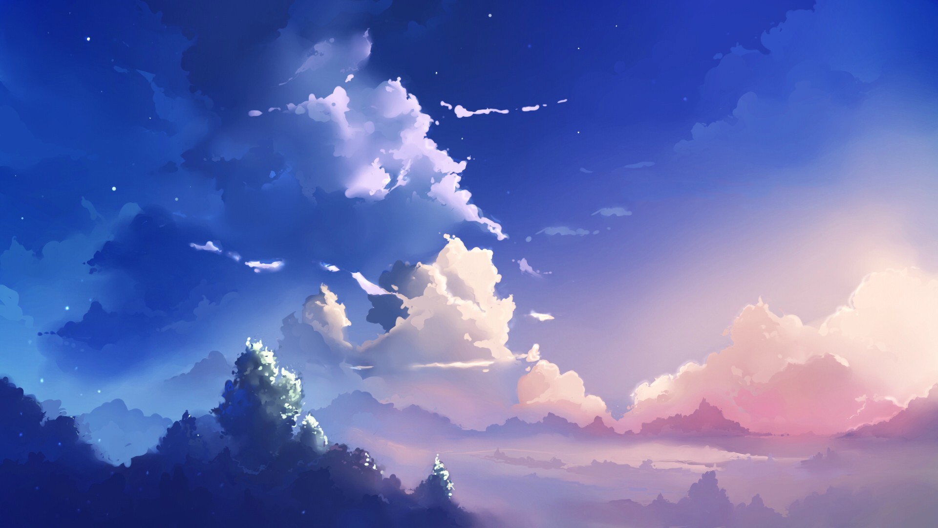 Beautiful Anime Landscapes Wallpapers