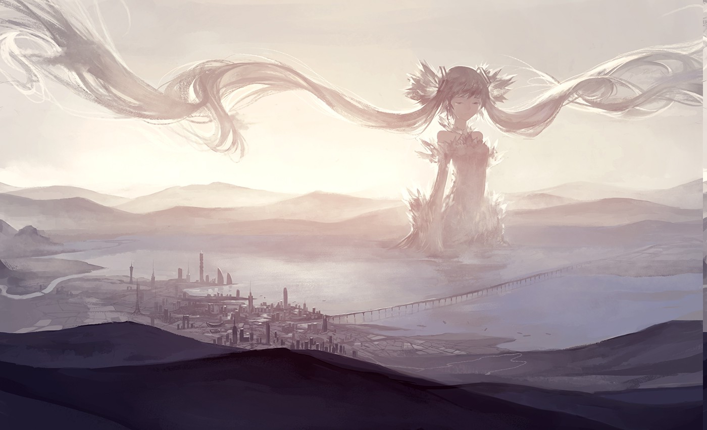 Beautiful Anime Landscapes Wallpapers