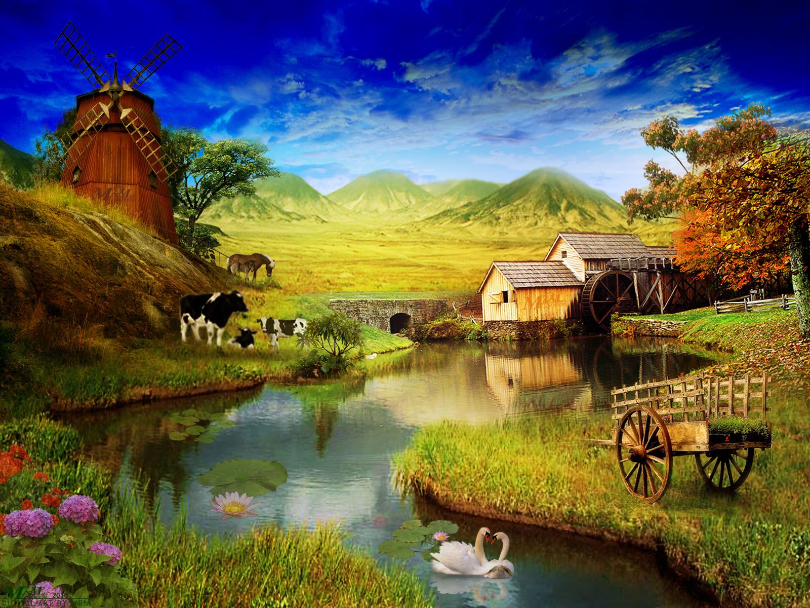 Beautiful FarmWallpapers