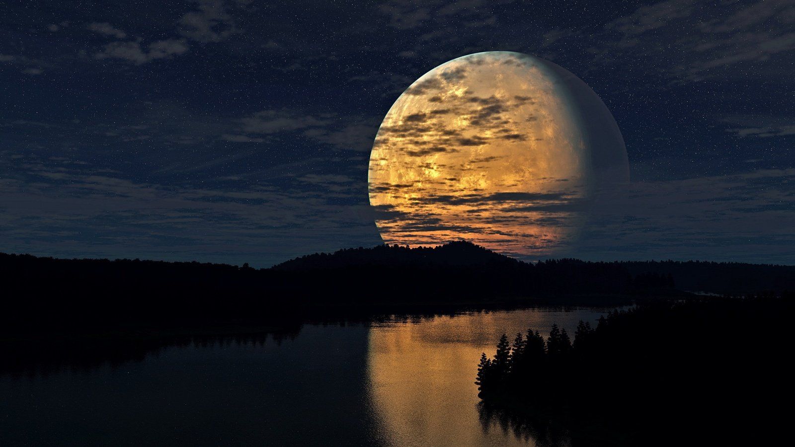 Beautiful Full Moon Wallpapers